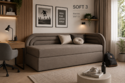 Łóżko młodzieżowe KORBI SOFT 3 - obrazek 10