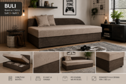 Łóżko młodzieżowe BULI Urban - obrazek 15