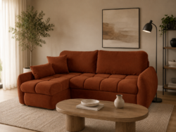 narożnik Glow w tkaninie Soft 7 Meble Wawrzyniak