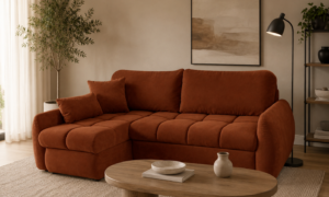 narożnik Glow w tkaninie Soft 7 Meble Wawrzyniak