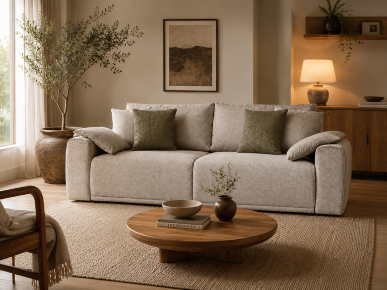 Big Sofa QUEEN z funkcją spania i pojemnikiem