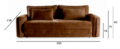 Big Sofa Dresivo z funkcją spania i pojemnikiem - obrazek 12